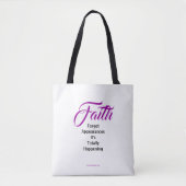 MDILLONDESIGNS.COM cadeaus #FAITH Tote Bag (Voorkant)
