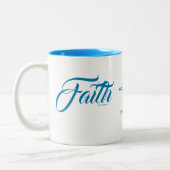 MDILLONDESIGNS.COM cadeaus #FAITH Tweekleurige Koffiemok (Links)