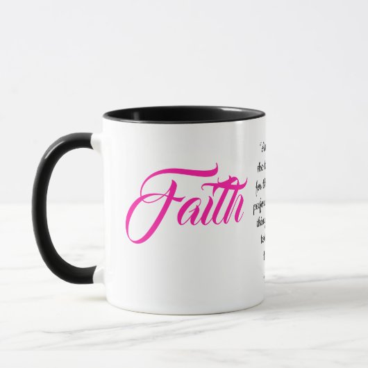 MDILLONDESIGNS.COM Vrouw van #FAITH Mokken (Links)
