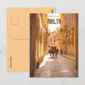 Mdina Malta Briefkaart (Voorkant / Achterkant)