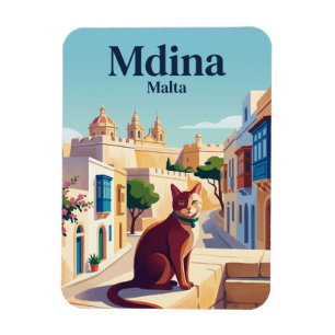 Mdina Malta Magneet