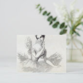 Mdlle Lucile Grahn Briefkaart (Staand voorkant)