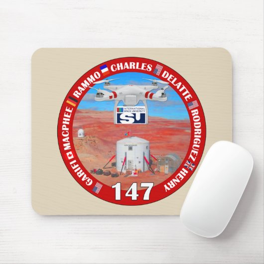 MDRS Crew 147 Mousepad Muismat (Met muis)
