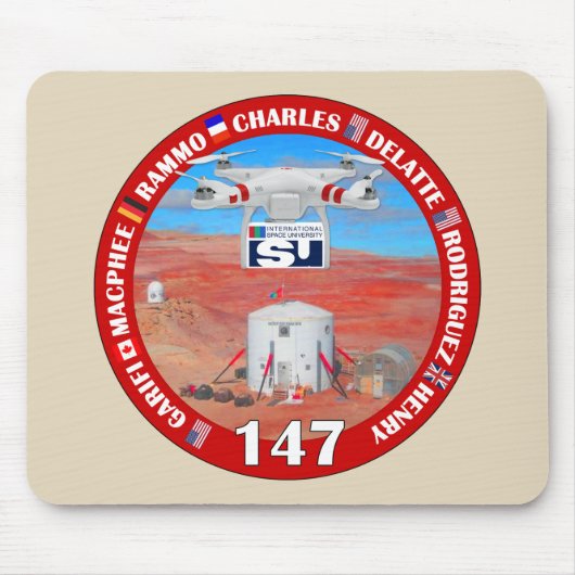MDRS Crew 147 Mousepad Muismat (Voorkant)