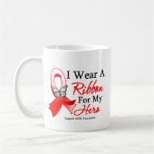 MDS ik Draag een lint voor mijn heldhaftige Koffiemok (Links)