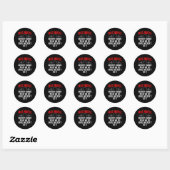 MDS Nurse Funny MDS Nursing MDS Verpleegkundigen Ronde Sticker (Vel)