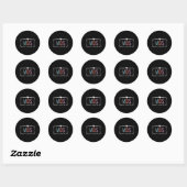 MDS Nurse MDS Nurse Day Ronde Sticker (Vel)