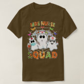 MDS Verpleegster Squad Boo Halloween Matching TShi T-shirt (Design voorkant)