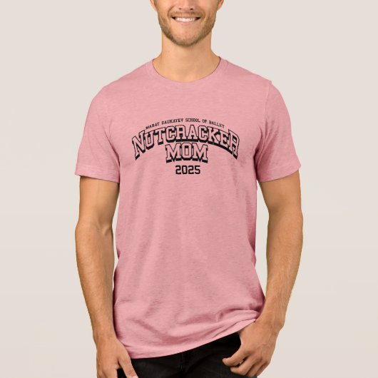 MDSB Nut mom Tri-Blend Shirt (Voorkant)