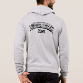 MDSB Varisty Logo Zip Up Sweatshirts Hoodie (Achterkant)