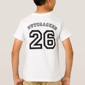 MDSB Voetbal T-shirt Kinderen (Achterkant)