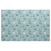 MDZS Gusu Lan Print Stof (Yard (91,4 cm))