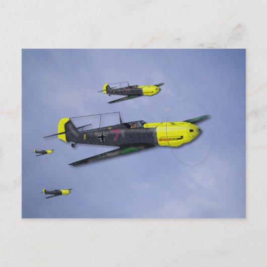 ME109E BRIEFKAART (Voorkant)