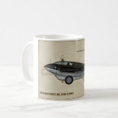 Me263 straaljager koffiemok (Voorkant links)