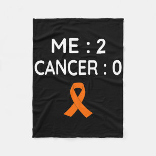 ME2 Kanker 0 Leukemie Bewustzijn Fleece Deken
