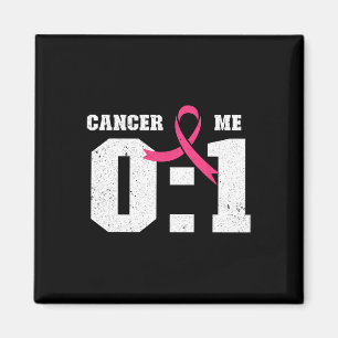 ME 1 Kanker 0 Borstkanker Bewustzijn Roze Lint Magneet
