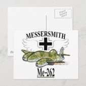 ME 262 BRIEFKAART (Voorkant / Achterkant)