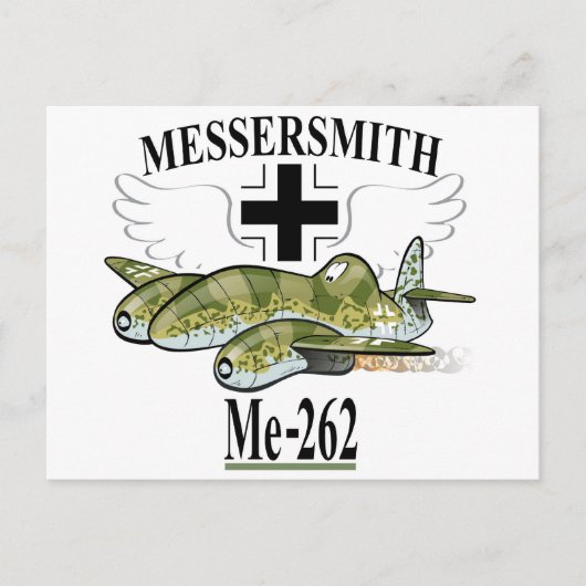 ME 262 BRIEFKAART (Voorkant)