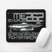 Me 262 Schwalbe Muismat (Met muis)