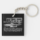 Me 262 Schwalbe Sleutelhanger (Achterkant)