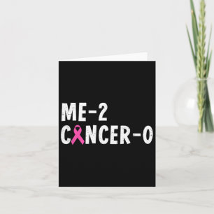 ME 2 Kanker 0 Roze lint borstkankerbewustzijn Kaart