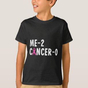 ME 2 Kanker 0 Roze lint borstkankerbewustzijn T-shirt