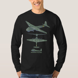 ME 323 Gigant Duits WO2 militair transportvliegtui T-shirt