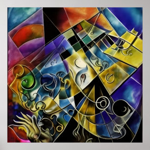 ME - AI Fantasy Digitale Kunstdruk - Modern Poster