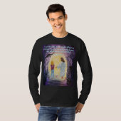 Me and Jesus Walking T-shirt met lange mouwen (Voorkant volledig)