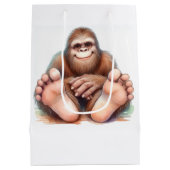 Me and My Bigfoot Medium Cadeauzakje (Achterkant)