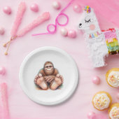 Me and My Bigfoot Papieren Bordje (Feest)