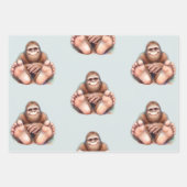 Me and My Bigfoot Wrapping Paper (Voorkant 2)