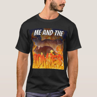 ME AND THE HOMIES rat meme unisex shirt