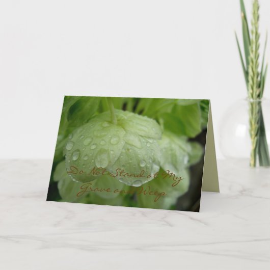 Me bevind niet bij Mijn Ernstige Kaart (Voorkant)