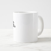 ME BOSS JE Jumbo Coffee Mok NIET (Voorkant rechts)