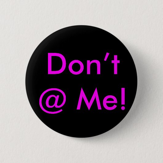 "@ me"Buttonnen & spelden niet voor Backpacks Ronde Button 5,7 Cm (Voorkant)