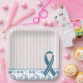 ME/CFS Awareness Ribbon Papieren Bordje (Feest)