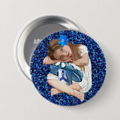 ME/CFS-bewustzijn "Meisje van Hoop" Ronde Button 7,6 Cm (Voorkant /achterkant)