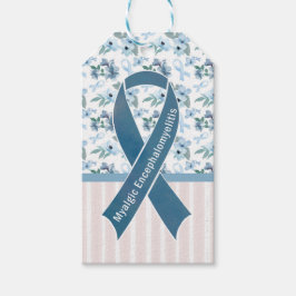 Me/CFS Blue Ribbon Awareness label Cadeaulabel