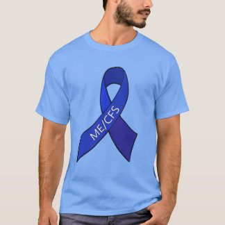 ME/CFS Chronic Fatigue Syndrome Awareness Ribbon T-shirt