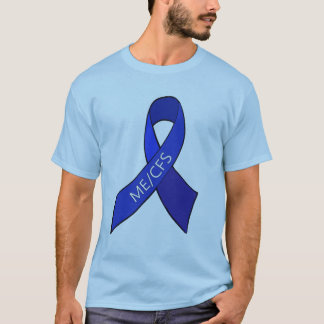 ME/CFS Chronic Fatigue Syndrome Awareness Ribbon T-shirt
