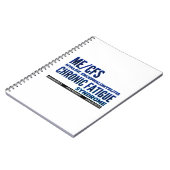 ME/CFS Chronisch vermoeidheidsbewustzijn Notitieboek (Linkerzijde)