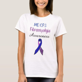 ME/CFS Fibromyalgie Ribbon Awareness Shirt
