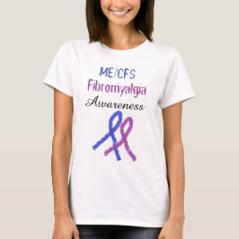 ME/CFS Fibromyalgie Ribbon Awareness Shirt