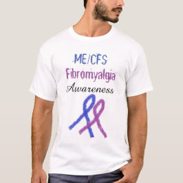 ME/CFS Fibromyalgie Ribbon Awareness Shirt