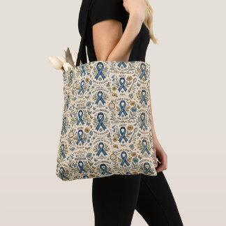 ME/CFS Krijger Tegen Chronische Vermoeidheid Tote Bag