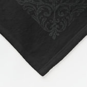 Me Do Like Demons Gothic Moon Fleece Deken (Hoek)