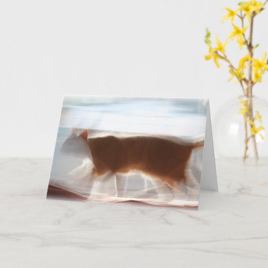 Me eerst!!! Wenskaart Kaart (Gele Bloem)