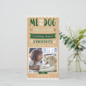Me en Mijn Hond 4x8 Photocard Feestdagenkaart (Staand voorkant)