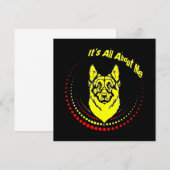 Me German Shepherd Notitiekaartje (Voorkant / Achterkant)